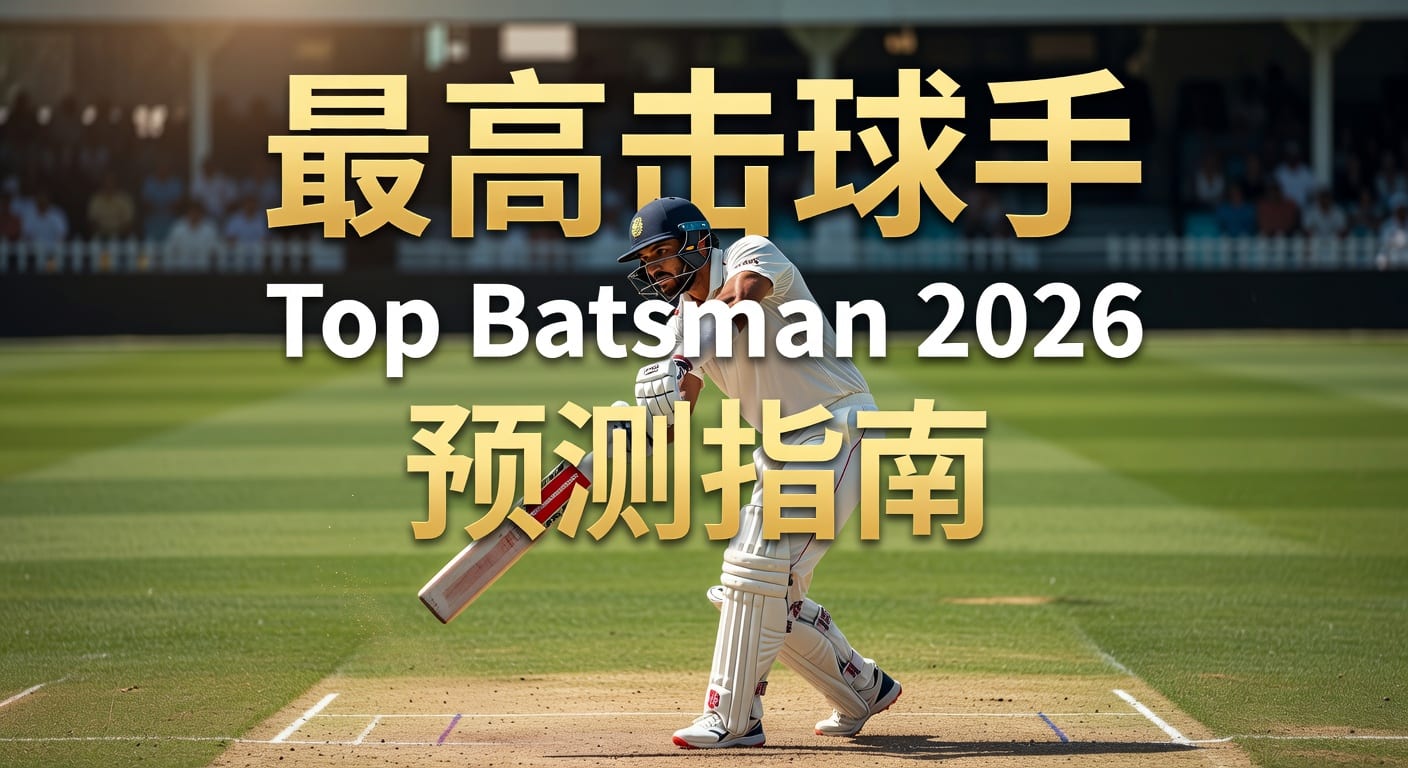 2026年世界杯投注：最高击球手 Top Batsman 深度解析