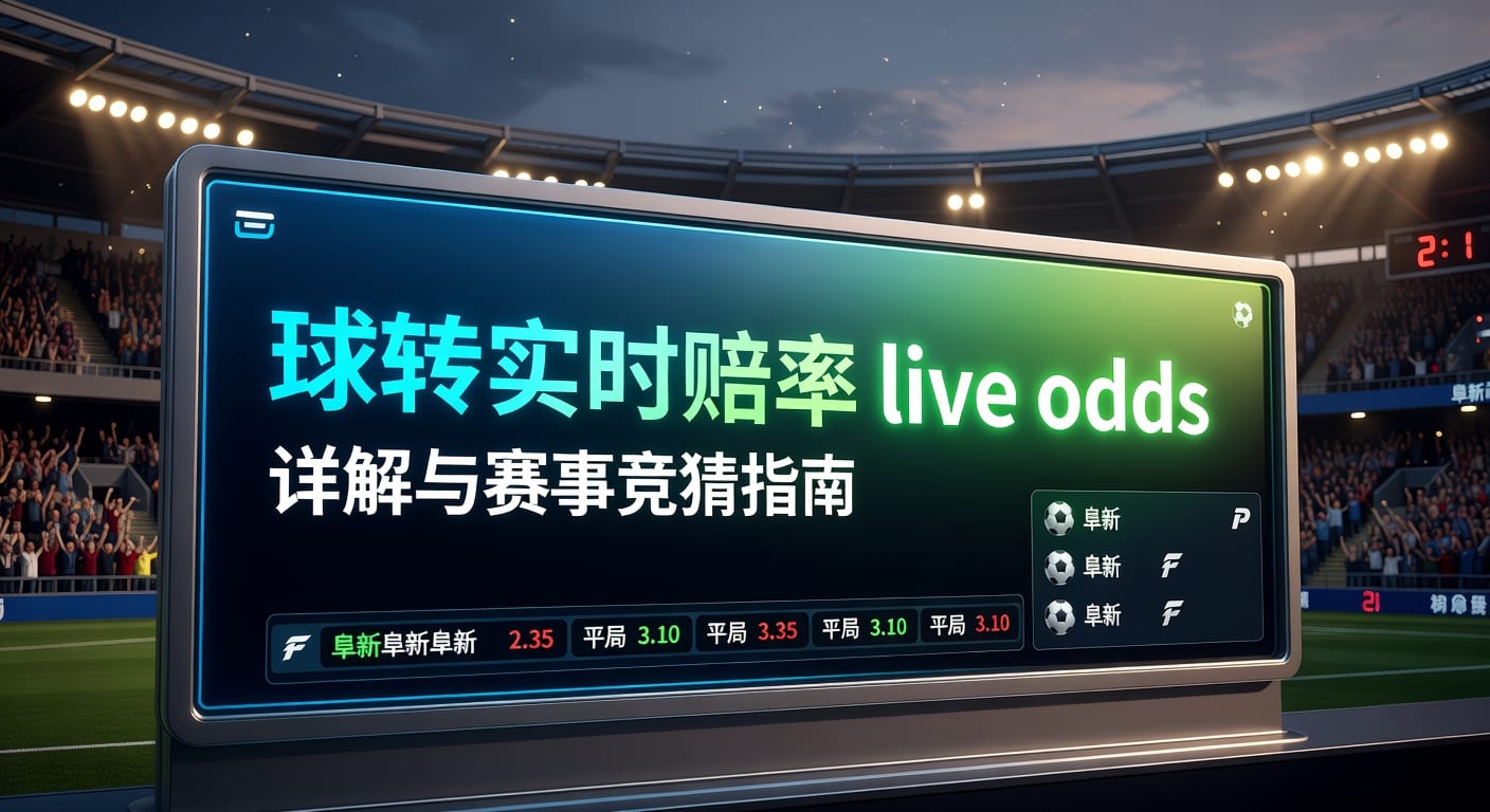 滚球即时赔率 live odds：体育实时赔率观察与判断