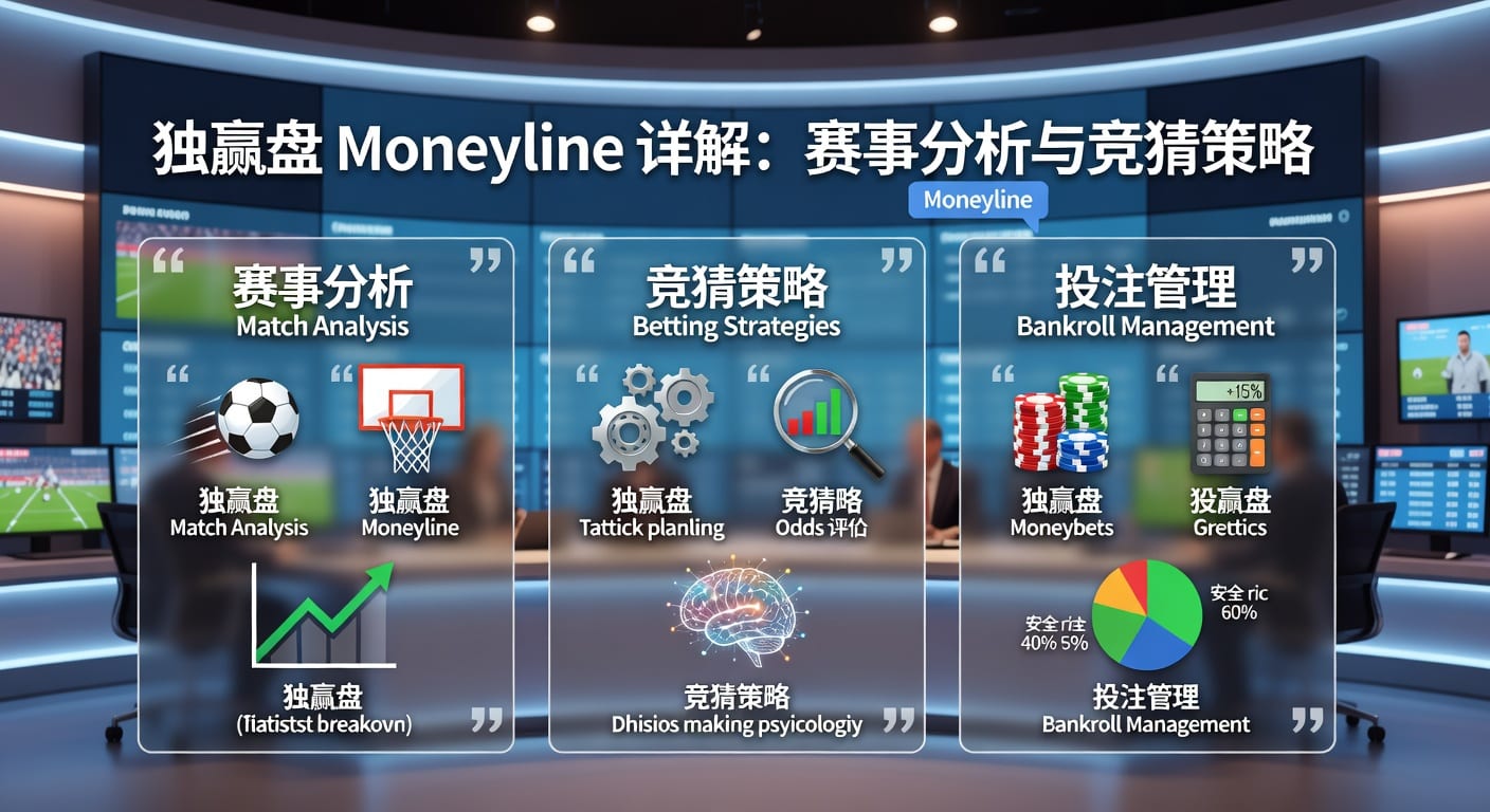 独赢盘 moneyline：投注技巧与赛前判断要点