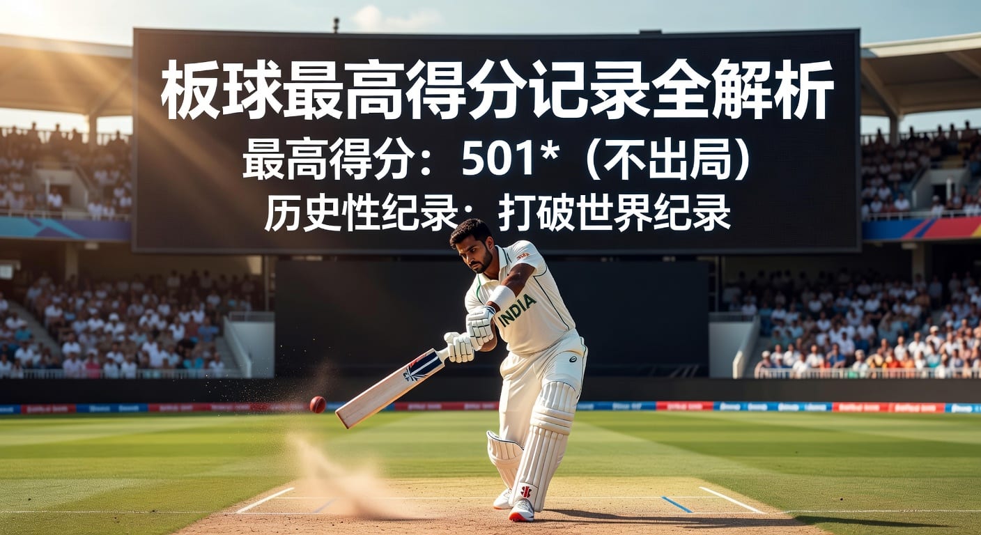 板球最高得分 Highest Score｜2026年赛事观察